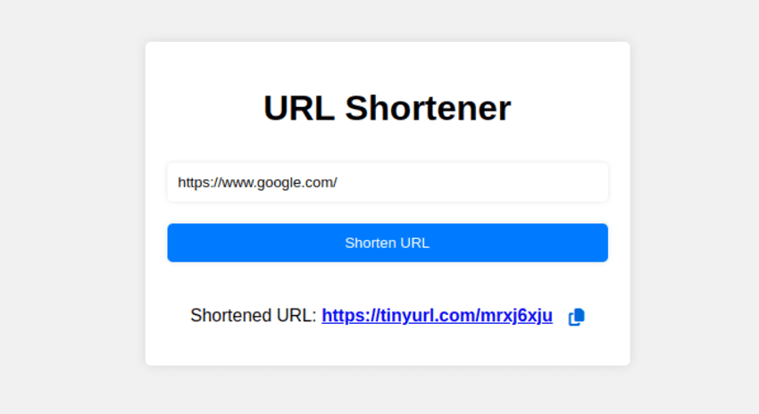SwiftLink URL Shortener
